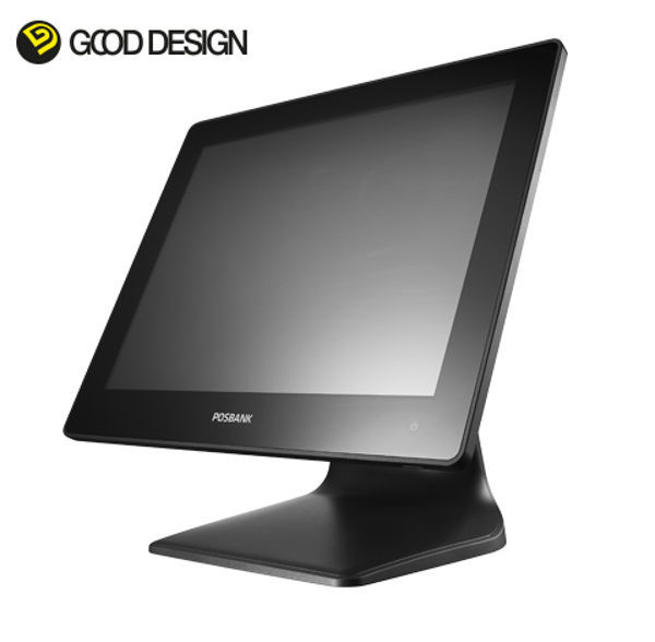 Picture of POSBANK APEXA 1500 i3 All-in-one POS PC - Touch Screen Black